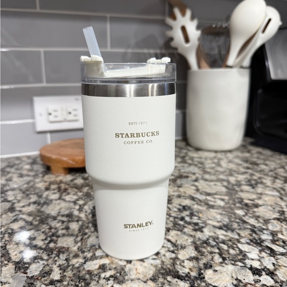 Starbucks Stanley Cream Tumbler - Picture 1 of 2